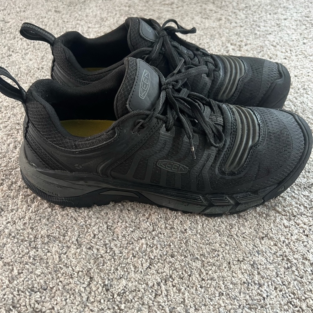 Keen Black Steel Toe Work Shoe